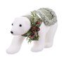 Décorations de Noël Blanc Multicouleur Plastique Polyfoam Tissu Ours 1