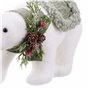 Décorations de Noël Blanc Multicouleur Plastique Polyfoam Tissu Ours 1