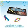 Bandai - Rainbow Loom Original  Fabrication de bracelets - Métier à t