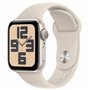 Montre intelligente Apple Watch SE Blanc Beige 40 mm