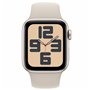 Montre intelligente Apple Watch SE Blanc Beige 40 mm