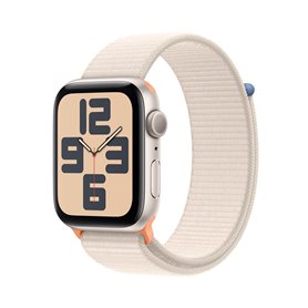 Montre intelligente Apple Watch SE Blanc Beige 44 mm
