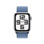 Montre intelligente Apple Watch SE Bleu Argenté 40 mm