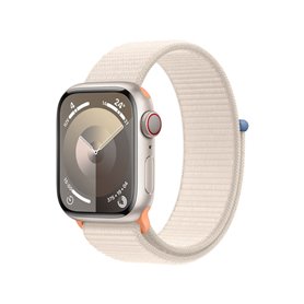 Montre intelligente Apple Watch Series 9 + Cellular 1,9" Blanc Beige 4