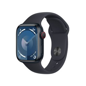 Montre intelligente Apple Watch Series 9 + Cellular 1,9" Noir 41 mm