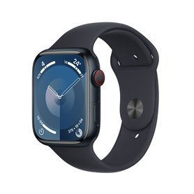 Montre intelligente Apple Watch Series 9 + Cellular Noir 45 mm