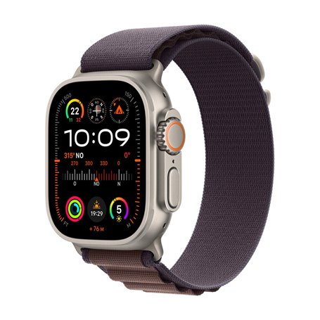 Montre intelligente Apple Watch Ultra 2 + Cellular Violet Doré 49 mm