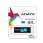 Clé USB Adata UV320 Noir/Bleu 64 GB