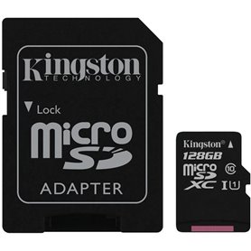 Kingston - SDC10G2-128GB - Carte MicroSD - 128 Go - Adaptateur SD