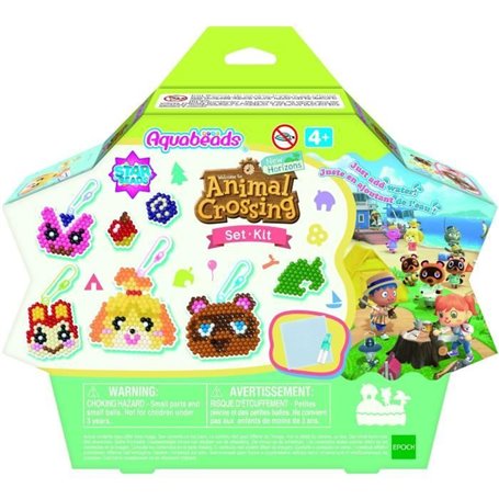 Jeu de perle à repasser - AQUABEADS - 31832 - Le kit Animal Crossing -