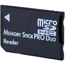 adaptateur de carte mémoire pour PSP (Noir)