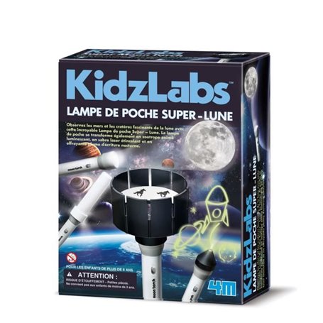 Kit DAM/4M enfant Lampe de Poche Super-Lune - 4M (couleur)