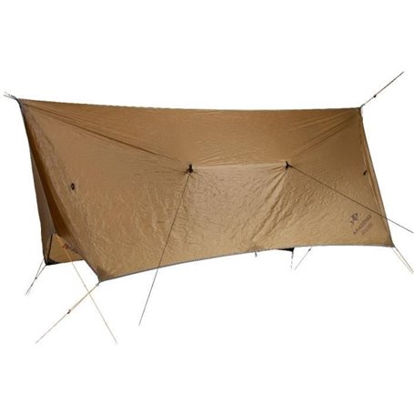 Amazonas Adventure Wing Tarp- Bâche de pluie ultra-légère brun nylon r