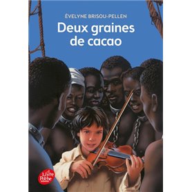 Deux graines de cacao