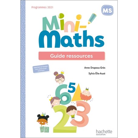 Mini-Maths Moyenne section - Guide ressources - Ed. 2022