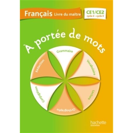 A portée de mots - Français CE1-CE2 - Guide pédagogique - Ed. 2014