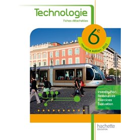 Fichier de Technologie 6e - Edition 2013