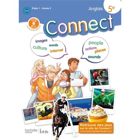 Connect 5e / Palier 1 année 2 - Anglais - Livre de l'élève - Edition 2012