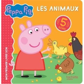 Peppa Pig - livre son-Animaux