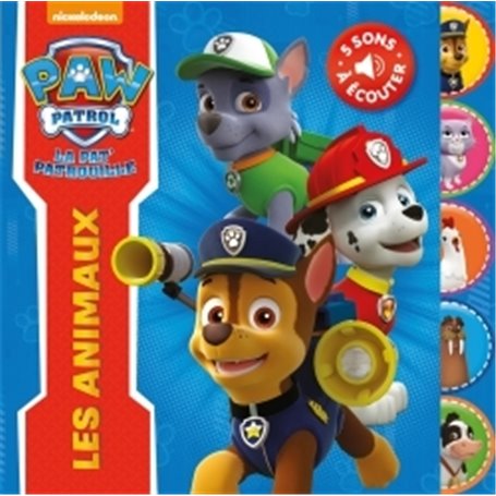 Paw Patrol - La Pat' Patrouille / Livre son - Les animaux