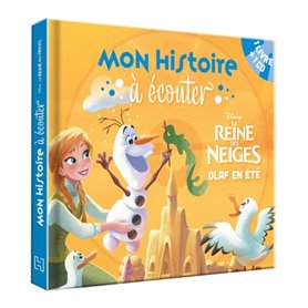 LA REINE DES NEIGES - Mon histoire à écouter - Olaf en été - Livre CD - Disney