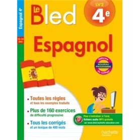 Cahier Bled - Espagnol 4E