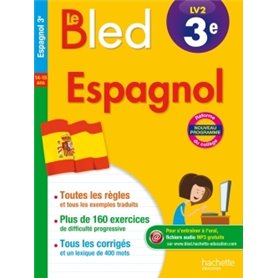 Cahier Bled - Espagnol 3E