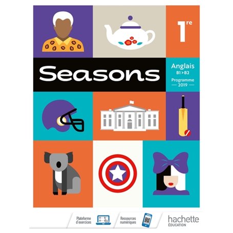 Seasons 1ère - Livre Élève - Ed. 2019