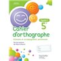 Cahier d'orthographe cycle 4 / 5e - éd. 2016