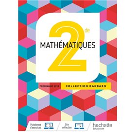 Mathématiques Barbazo 2nde - Livre Élève - Ed. 2019