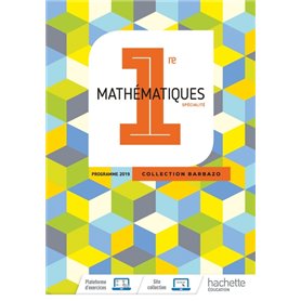 Barbazo Maths 1ère - Livre élève - Ed. 2019