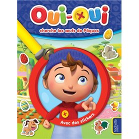 Oui-Oui Cherche et Trouve en autocollants - spécial Paques