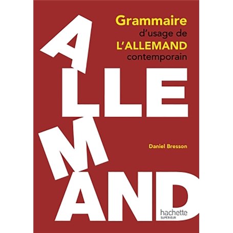 Grammaire d'usage de l'allemand contemporain