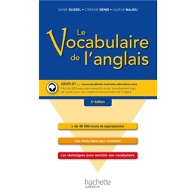 Le vocabulaire de l'anglais