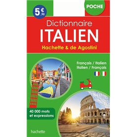 Dictionnaire Poche Hachette De Agostini - Bilingue Italien