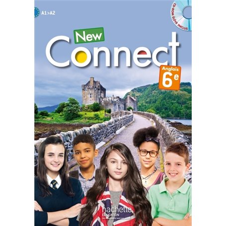 New Connect 6e - anglais - Livre de l'élève + DVD élève inclus - Edition 2015