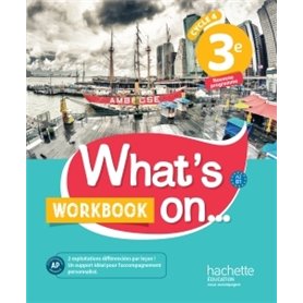 What's on... anglais cycle 4 / 3e - Workbook - éd. 2017