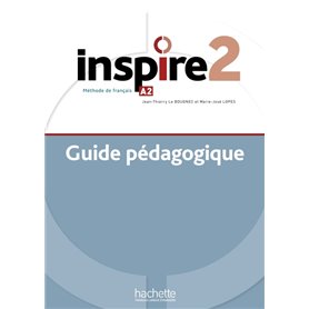 Inspire 2 : Guide pédagogique + audio (tests) téléchargeable (A2)