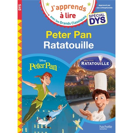 Disney - Peter Pan / Ratatouille Spécial DYS (dyslexie)