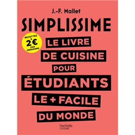 SIMPLISSIME Le livre de cuisine pour les étudiants le + facile du monde