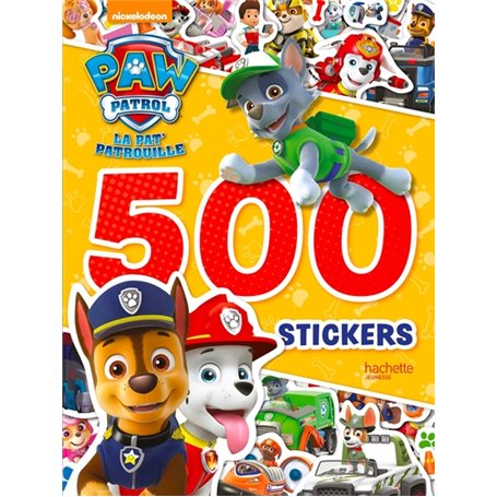 Paw Patrol-La Pat'Patrouille - 500 stickers