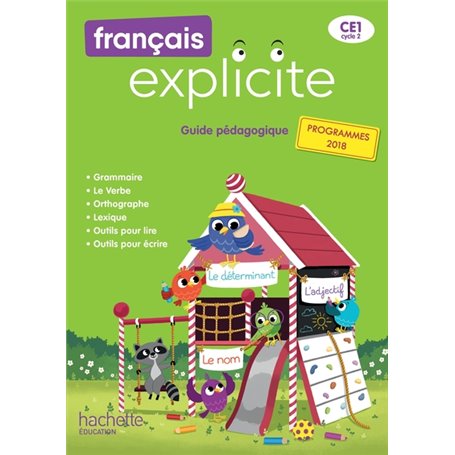 Français Explicite CE1 - Guide pédagogique + clé USB - Ed. 2019