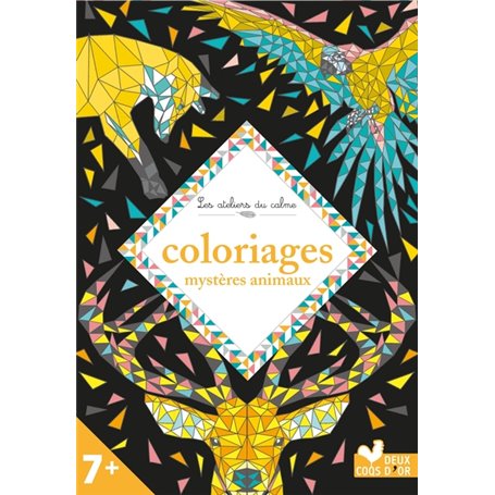 coloriages mystères animaux