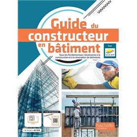 Guide du constructeur en Bâtiment - livre élève -  Éd. 2022