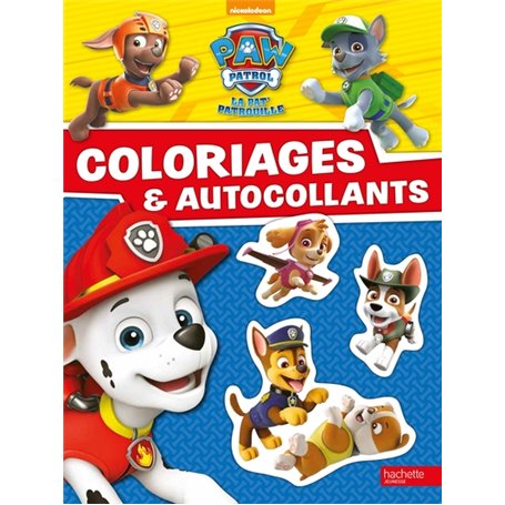 Paw Patrol-La Pat'Patrouille - Coloriages et autocollants