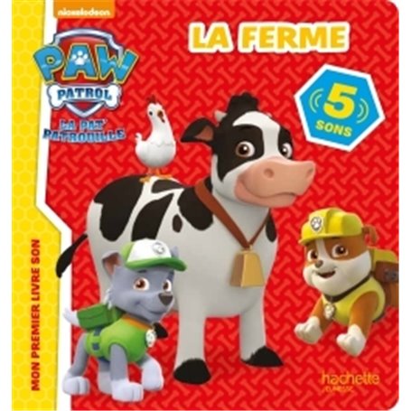 Paw Patrol-La Pat'Patrouille/Livre son - La ferme