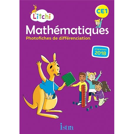 Litchi Mathématiques CE1 - Photofiches - Ed. 2019