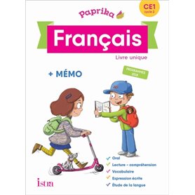 Paprika Français CE1 - Edition France - Livre élève - Ed. 2019
