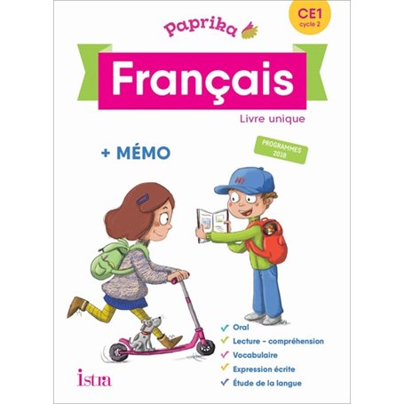 Paprika Français CE1 - Edition France - Livre élève - Ed. 2019