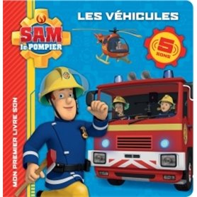 Sam le pompier - Livre-son-Les véhicules